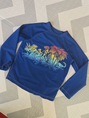 GAP Baby Blue Toddler Swim Shirt Size 2yrs